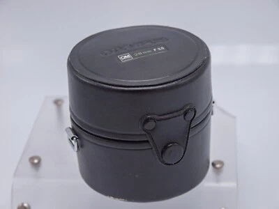 De colección - Olympus OM-System Zuiko G.Zuiko Auto-W 28mm F3.5 Lente Estuche Rígido Foto 1 de 4