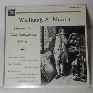 Wolfgang Mozart: Concerti for Wind Instruments Vol. II Vinyl Record LP - Picture 1 of 7
