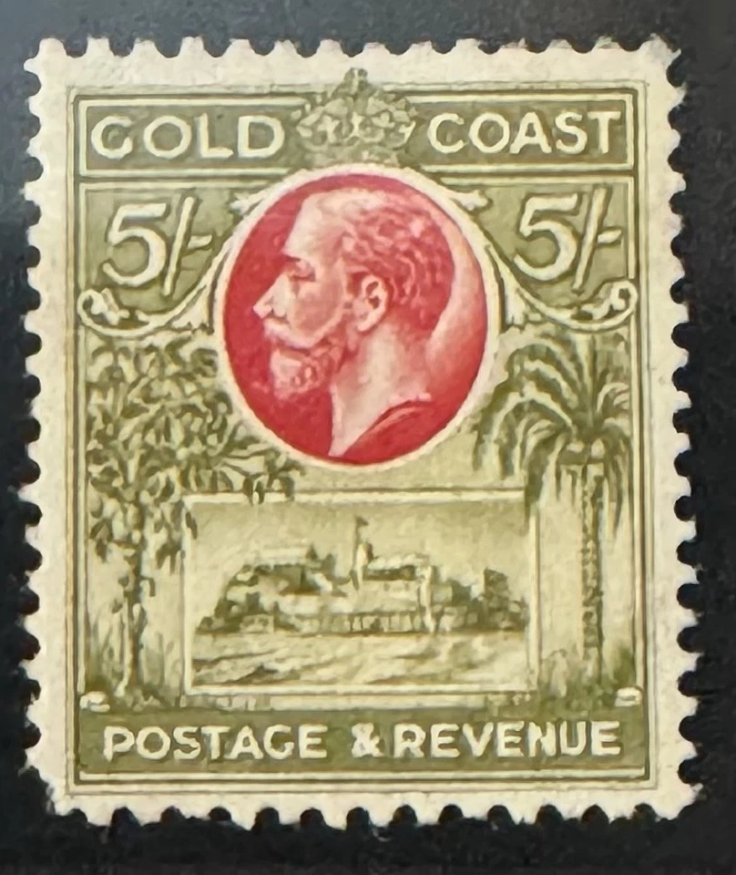 DP Stamps, Gold Coast, 1928, SC 107, MLH, VF, Single Stamp - Image 1 of 1