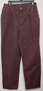 Lauren Ralph Lauren Jeans Hose Classic Straight Damen Größe 12 Braun - Bild 1 von 6