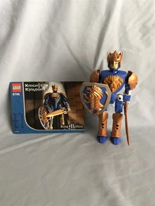 LEGO set 8796 King Mathias KNIGHTS KINGDOM II 100% missing cape w/ instructions - Picture 1 of 7