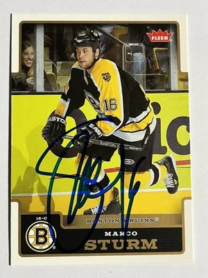 Marco Sturm (Bruins) 2006-2007 Fleer #19 - Image 1 of 2