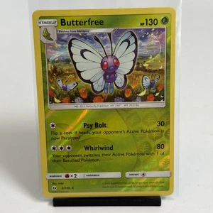 2017 POKÉMON BUTTERFREE 3/149 STAGE 2 HOLO HP 130 NM/M RARE Card - Picture 1 of 6