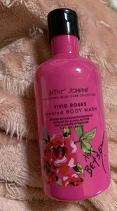 Betsey Johnson Vivid Roses duftendes Duschgel Hagebuttenöl Sheabutter 9,4 Oz. - Bild 1 von 5