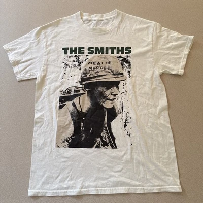 Camiseta Vintage Anos 2000 THE SMITHS Meat is Murder M - Imagem 1 de 4
