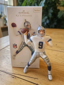 Vintage 2009 Hallmark Keepsake Ornament Tony Romo Football Legends NFL Cowboys - Bild 1 von 6