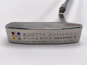 Scotty Cameron Studio Style Newport Putter 33" SuperStroke Flatso 3.0 Mens RH - Picture 1 of 8