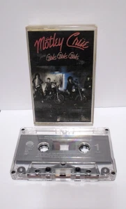 Motley Crue  Girls Girls Girls 1987 Cassette 80s Heavy Metal VG+ NICE ! - Picture 1 of 8