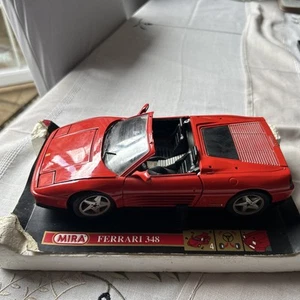 1/18 SCALE MIRA CLASSIC FERRARI 348 DIECAST MODEL CAR USED - Picture 1 of 8