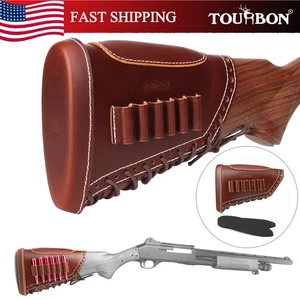 TOURBON 6 Rounds 410 Shell Carry Pouch Cheek Rest Recoil Pad Nonslip Stock Cover - Picture 1 of 24