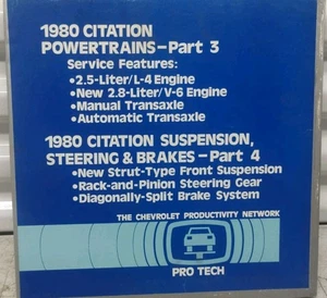 1980 Chevy Citation Dealership Training Program Pro Tech Discovision Last Disc - Bild 1 von 5