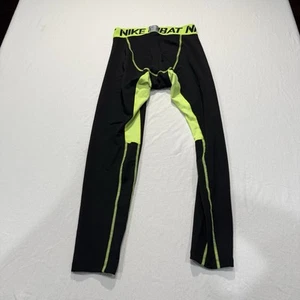 Pantalone Nike Uomo Medio Nero Verde Base Strato Escursionismo Caccia Corsa PRO Combattimento* - Foto 1 di 10