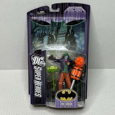 DC The Joker Super Heroes S3 Select Sculpt Figure Series w/ Comic Book 2007 New - Image 1 of 4