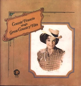 Connie Francis Sings Great Country Hits LP vinyl UK Mgm 2353048 - Picture 1 of 3