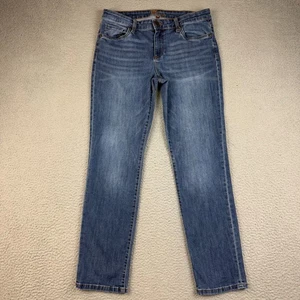 Kut From The Kloth Womens Catherine Boyfriend Jeans Size 8 Blue Mid Rise Denim - Picture 1 of 8