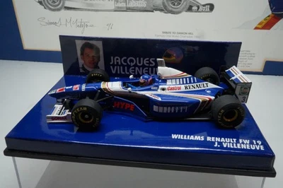 MINICHAMPS /F1 - 1997 WILLIAMS FW19 - JACQUES VILLENEUVE - 1/43 SCALE MODEL CAR - Image 1 of 4
