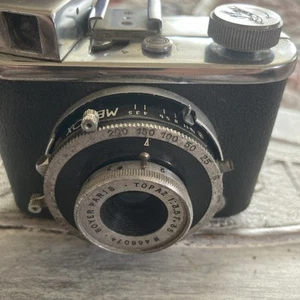 Rare Boyer Paris Topaz Memox Film Camera & Case - Classic-Camera - Picture 1 of 15