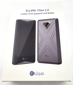 ELLIPAL Titan 2.0 Crypto Cold Wallet - 100% Offline Hardware Wallet with Air-Gap - Picture 1 of 6