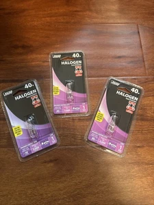 NEW Feit Electric 40 Watt Halogen LED Bulb G9 Base 120 Volt 3 Packages Sealed - Picture 1 of 4