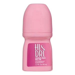 Revlon Hi & Dri Roll-On Anti-Perspirant & Deodorant Powder Fresh Scent 1.7 fl oz - Picture 1 of 3