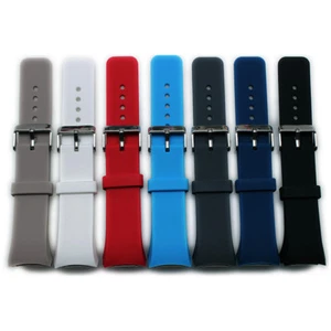 Silicone rubber Watch Band Replacement Strap For Samsung Galaxy Gear S2 R720730 - Picture 1 of 12