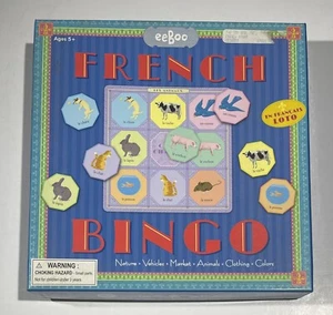 French Bingo by Eeboo pronunciation guide included (Box Set) - Picture 1 of 4