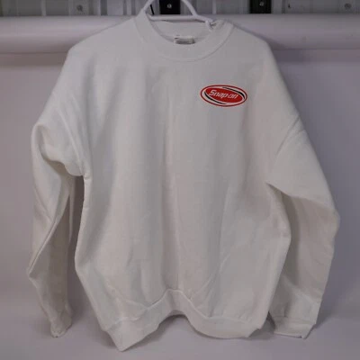 Sudadera Pullover Blanca Snap On Nothing Comes Close Nueva Talla 2XL XX-Grande Foto 1 de 4