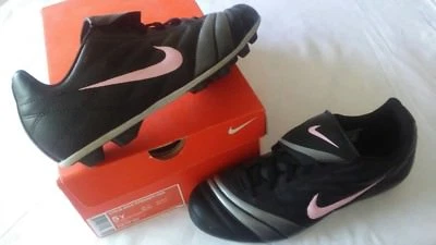 Girls Nike Youth Premier FGR Black/Pink/Natural Gray Metallic Sz 5Y - Image 1 of 4