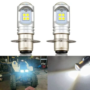 2Pcs headlight LED bulbs for Honda Dream Touring Hawk White CA CB CL Stanley - Imagen 1 de 10