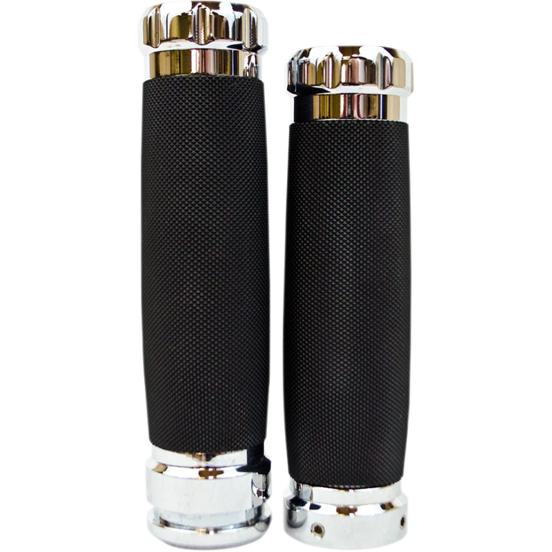 Trask Performance - TM-6020CH - V-Line Billet Grips, Chrome - Image 1 of 1