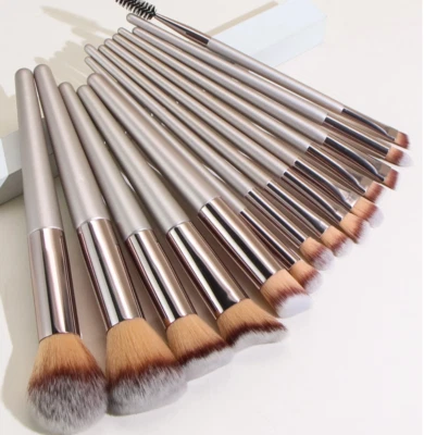AJBAY 14 Pcs Make up Brush Set Buffer Powder Contour Eyeshadow With Full Brushes Set