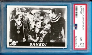 1965 Topps (Test) Flash Gordon #16 Saved Psa 8 - Picture 1 of 2