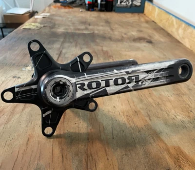 Pedivela rotor 3DF 175mm 2x 5 parafusos 110mm BCD 30mm eixo enduro DRF 3041 RS - Imagem 1 de 4