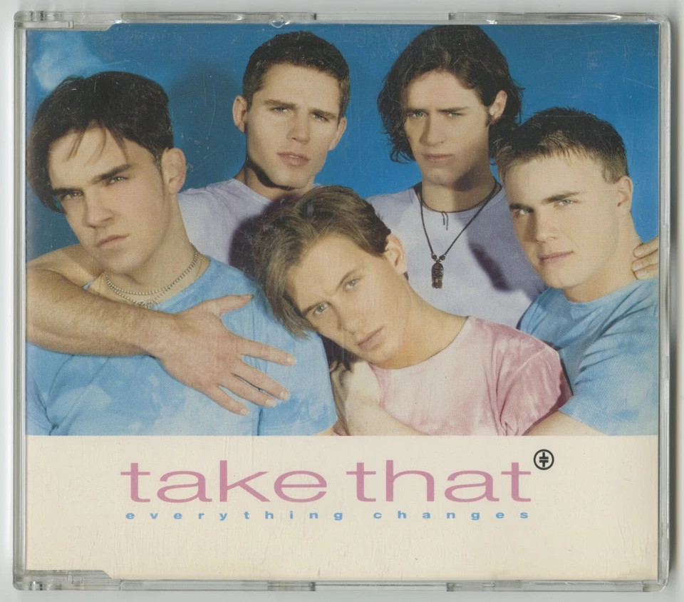 TAKE THAT - Everything Changes (1994 EU CD-Single - 74321202682) - Image 1 of 2