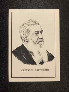 Alexander Cartwright 1950 Callahan Hall of Fame EX