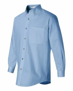 FeatherLite Long Sleeve Stain-Resistant Twill Shirt 3281 - Glacier Blue - 6XL - Picture 1 of 1