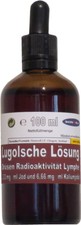 100 ml Flasche 5 % Lugolsche Lösung. Jod Kaliumiodid Apothekerglas mit Pipette