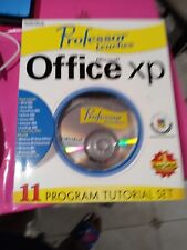 Learn Office XP 11 Program Tutorial Set Video Professor