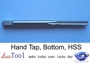 2-64 UNF Hand Tap Bottoming GH2 Limit 3 Flute HSS Bottom Chamfer Uncoated #2 - Picture 1 of 7