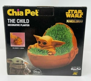 Star Wars Mandalorian The Child Baby Yoda Chia Pet Terracotta - Picture 1 of 6