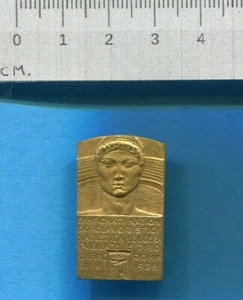 ITALIEN MEDAILLE - 1928 Pugilato e tiro Atletica Campionati Nazionali (M0040) - Bild 1 von 2