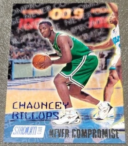 Chauncey Billups Never Compromise #NC17 Boston Celtics 1998-99 Stadium Club - Picture 1 of 2
