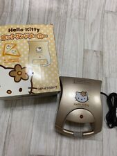 Sanrio Hello Kitty Hot Sandwich Maker Twinbird Cooking Appliance Kitchen Used