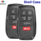 2 Remote Key Shell Case Fob Cover for Toyota Sienna 2021 2022 2023 HYQ14FBX 6B