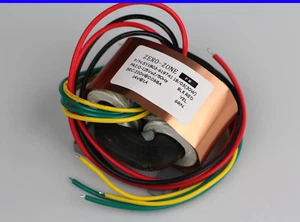 30VA HIFI copper R-core transformer Output 0-220V 0-14V for tube preamp   - Picture 1 of 3