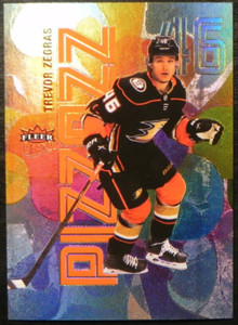 2021-22 21/22 Fleer Ultra Pizzazz PZ-12 Trevor Zegras Anaheim Ducks ROOKIE