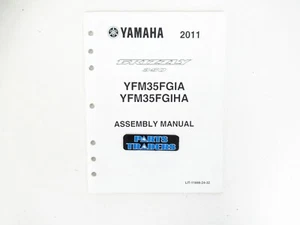 Nuevo de lote antiguo Yamaha montaje de fábrica manual Grizzly 350 IRS 4X4/Hunter 2011 - Imagen 1 de 2