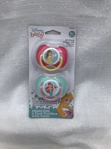 Disney Princesa Bebé Niña Infantil Chupete Binky Chupete Sirena Ariel Belle NUEVO  - Imagen 1 de 8