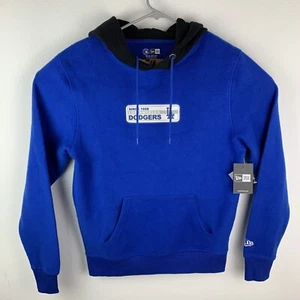 New Era Los Angeles Dodgers Hoodie Pullover Blue Men’s Medium NWT - Picture 1 of 5