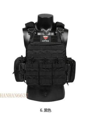 Chaleco táctico exterior equipo CS protección camuflaje nailon uniforme de entrenamiento Foto 1 de 4